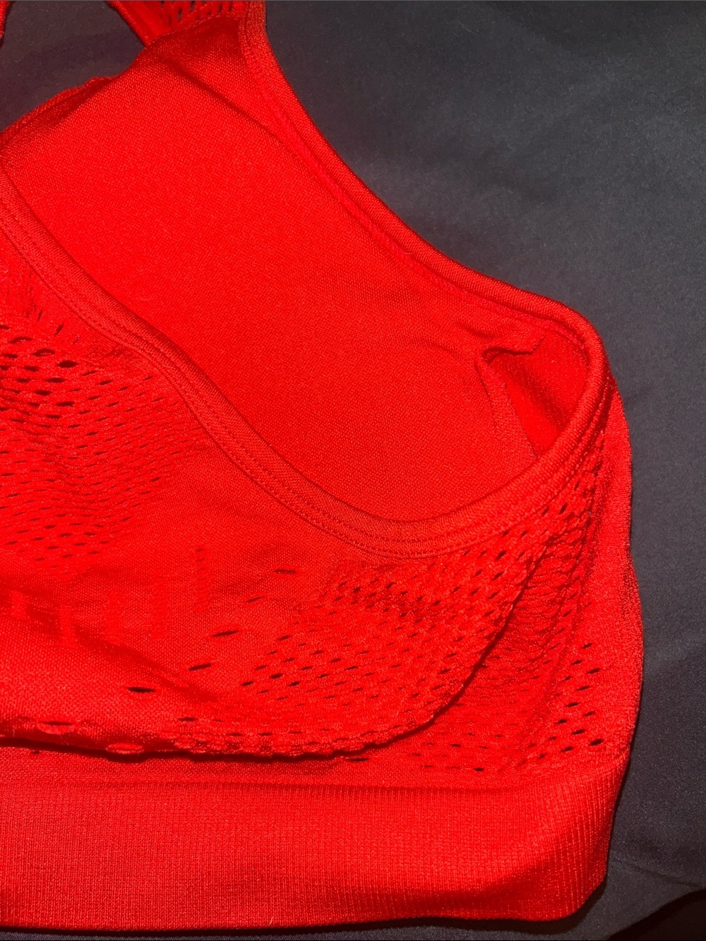bcg Red Seamless Racerback Sports Bra - Picture 4 of 4